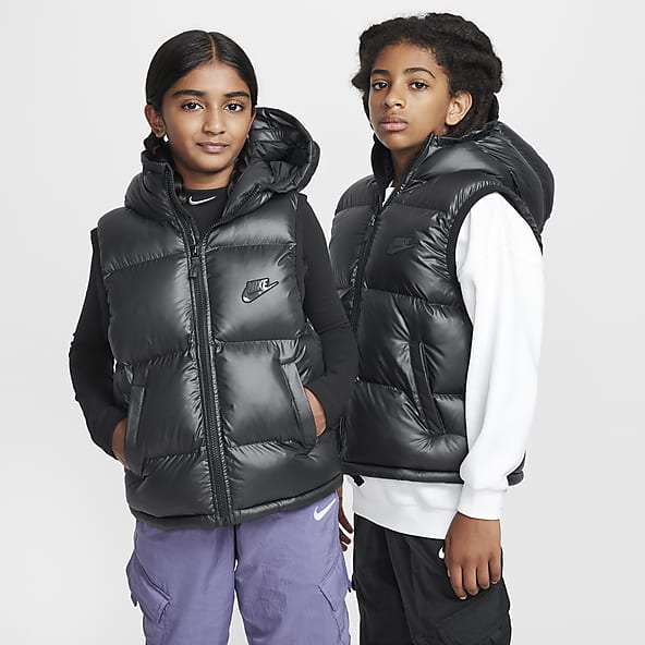 Kids nike puffa jacket top